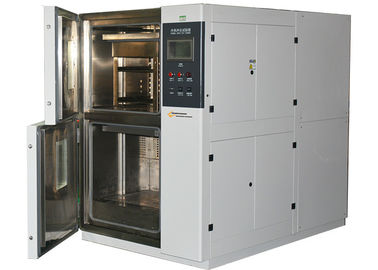 품질  LCD Touch Controller Thermal Shock Test Machine Two Case Basket Type Cabinet 공장