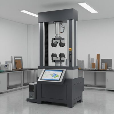 재료 분석용 0.5-500kN 시험력 범위, ±0.5% 시험 속도 정확도, 650mm 최대 시험 폭 인장 시험기